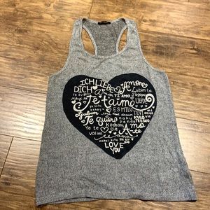 The classic love tank top